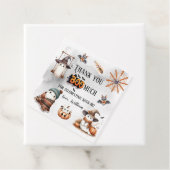 Thank You Boo Much Cute Spooky Ghost Bedankjes Labels (In situ)