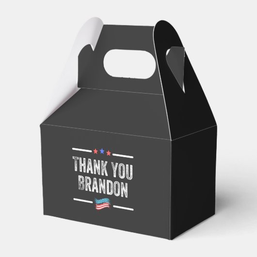 Thank You Brandon Bedankdoosjes (Voorkant Zijde)