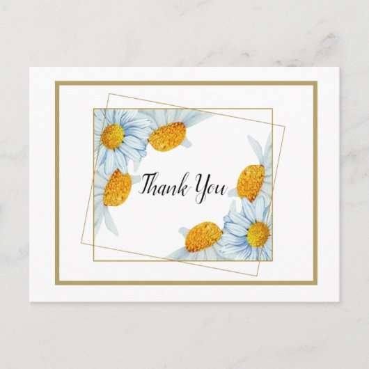 Thank You  Briefkaart (Voorkant)