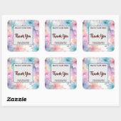Thank You Candle Label – Elegant Gift Sticker (Vel)