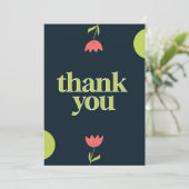 Thank You Card  Bedankkaart (Staand voorkant)