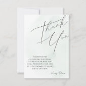 THANK YOU CARD BEDANKKAART (Voorkant)