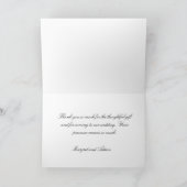 Thank You Card Bedankkaart (Binnen)