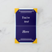 Thank you card bedankkaart (Binnen)