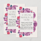 thank you card for teacher bedankkaart (Voorkant / Achterkant)