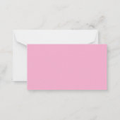 Thank you Card for Wedding Guests Notitiekaartje (Achterkant)