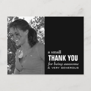 Thank You Card graduation - Funny! Briefkaart