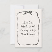 THANK YOU CARD MODERN BEDANKKAART (Voorkant)