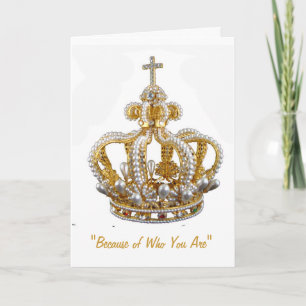 Thank You Card-Royalty Bedankkaart