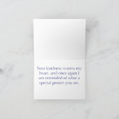 Thank You Card - Shades of Blue Bedankkaart (Binnen)