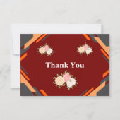 Thank You Card – Simple, Customizable Bedankkaart (Voorkant)