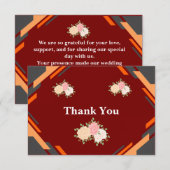 Thank You Card – Simple, Customizable Bedankkaart (Voorkant / Achterkant)