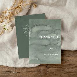  Thank You Card Wedding.  Bedankkaart