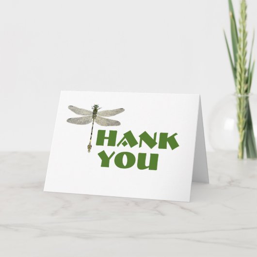 Thank You Card with Draairy Bedankkaart (Voorkant)
