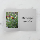 Thank You Cards beroemd gemaakt door Janz Bedankkaart (Binnen)