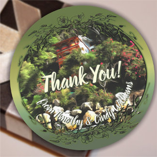 Thank You Casa Bonita 0759 Ronde Sticker