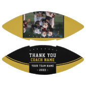 Thank you Coach Gift Team Photo & Name American Football (Panelen)