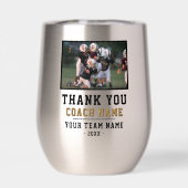 Thank you Coach Team Name Photo (Achterkant)