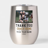 Thank you Coach Team Name Photo (Voorkant)