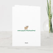 Thank You Dad - Greeting Card Bedankkaart (Achterkant)