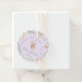 Thank you Fairy Much Fairy 1st Birthday Magical Bedankjes Labels (In situ)