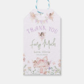 Thank you Fairy Much Whimsical Fairy Birthday Cadeaulabel (Voorkant)