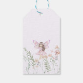 Thank you Fairy Much Whimsical Fairy Birthday Cadeaulabel (Achterkant)
