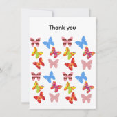 Thank you Flat Greeting Card Kaart (Voorkant)