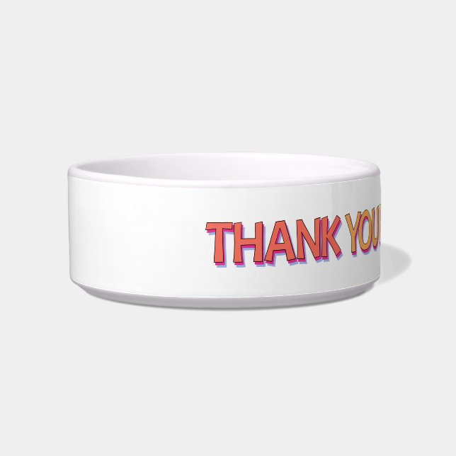 Thank You For Being a Friend Official PET BOWL Voerbakje (Links)