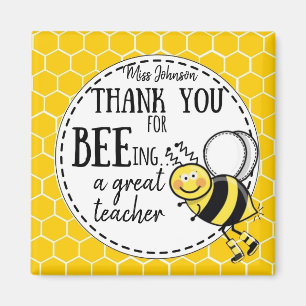 Thank you for being an awesome teacher gift magneet