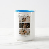 Thank You For Being Part Of Our Day Mug Tweekleurige Koffiemok (Center)