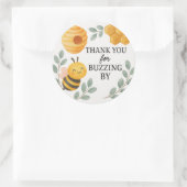 Thank You for Buzzing By Bee Label (Tas)