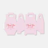 Thank You for Coming Galentine's Party Bedankdoosjes (Uitgevouwen)