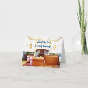 Thank You for Dinner Card Bedankkaart