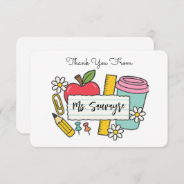 Thank You For Everything - Teaching Assistant Bedankkaart