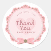 Thank You For Order Sticker (Voorkant)