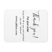 Thank you for purchase pink family business detail magneet (Horizontaal)