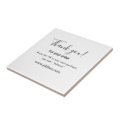 Thank you for purchase pink family business detail tegeltje (Zijkant)