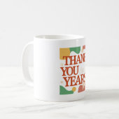Thank You for the Years - Valentine's Gift Koffiemok (Voorkant links)