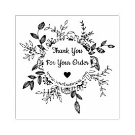 Thank You For Your Order Business Rubberstempel