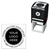 Thank You For Your Order Business Zelfinktende Stempel (In situ)