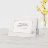 Thank You For your Service-Current Military Kaart (Gele Bloem)