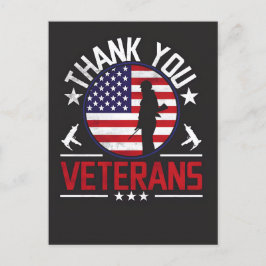 Thank You for Your Service: Veterans Day 2025  Feestdagenkaart