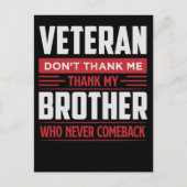 Thank You for Your Service: Veterans Day 2025  Feestdagenkaart (Voorkant)