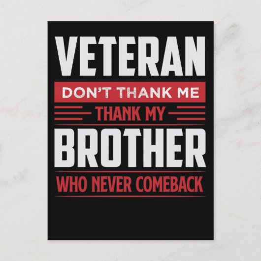 Thank You for Your Service: Veterans Day 2025  Feestdagenkaart (Voorkant)