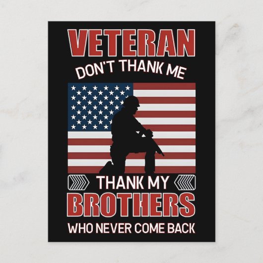 Thank You for Your Service: Veterans Day 2025  Feestdagenkaart (Voorkant)
