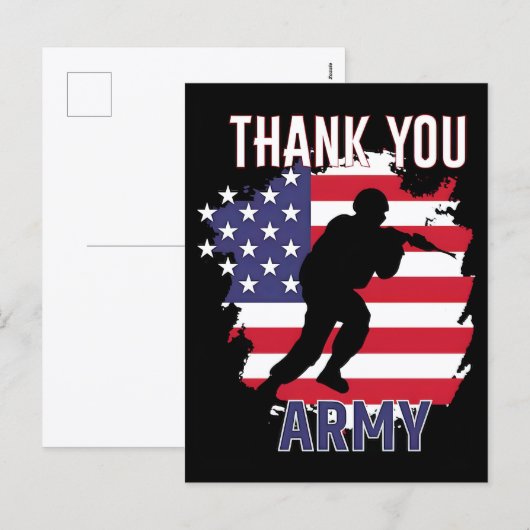 Thank You for Your Service: Veterans Day 2025  Feestdagenkaart (Voorkant / Achterkant)