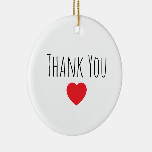 Thank You Gift Ornament (Rechts)
