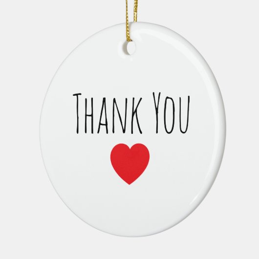 Thank You Gift Ornament (Links)
