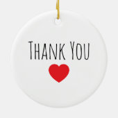 Thank You Gift Ornament (Achterkant)